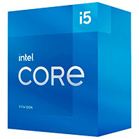 Intel S1200 Core i5 11600 Box Gen. 11 CPU - 2,8 GHz 6 kerner - Intel LGA 1200 (m/Kler)