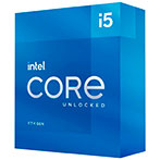 Intel S1200 CORE i5 11600K Box Gen. 11 CPU - 3,9 GHz 6 kerner - Intel LGA 1200 (m/Køler)