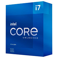 Intel S1200 Core i7 11700KF Box Gen. 11 CPU - 3,6 GHx 8 kerner - Intel LGA 1200 (m/Kler)
