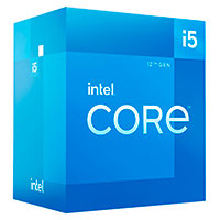 Intel S1700 Core i5 12400 Box Gen. 12 CPU - 4,4 GHz 6 kerner - Intel LGA 1700 (m/Kler)