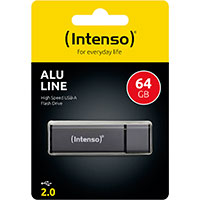 Intenso Alu Line USB 2.0 (64GB) Grey