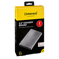 Intenso Memory Board Ekstern Harddisk 2TB (Micro-B) Sort