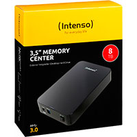Intenso Memory Center Ekstern Harddisk (USB 3.0) 8TB