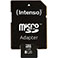 Intenso MicroSDHC 8GB Kort m/Adapter