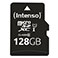 Intenso Perfomance MicroSDXC Kort 128GB m/Adapter (UHS-I) 