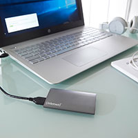 Intenso Premium Portable Ekstern SSD Harddisk (USB-A) 128GB