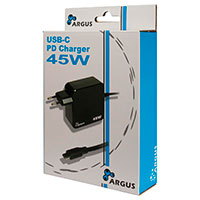 Inter-Tech 45W PD USB-C Oplader m/USB-C Kabel (USB-C)