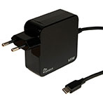 Inter-Tech 65W PD USB-C Oplader m/USB-C Kabel (USB-C)