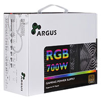 Inter-Tech Argus ATX Strmforsyning m/RGB 80+ Bronze (700W)