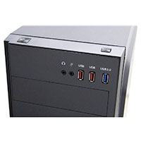 Inter-Tech B-42 Midi PC Kabinet m/RGB (ATX/uATX)