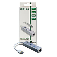 Inter-Tech IT-310-S USB-A Adapter (LAN/USB-A)