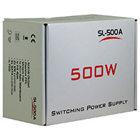 Inter-Tech SL-500 ATX Strmforsyning (500W)