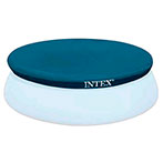 Intex Easy Set Poolcover (Ø396cm) Blå