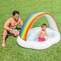 Intex Rainbow Cloud Baby Pool (82 liter)