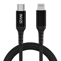 INVZI USB-C til Lightning Kabel MFi - 2m (USB-C/Lightning) Sort