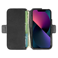 iPhone 13 Mini Flip-cover lder (Wallet) Sort - Krusell