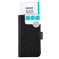 iPhone 13 Pro Flip cover (Wallet Case) Sort - Deltaco