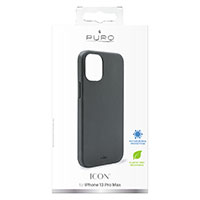 iPhone 13 Pro Max cover (Soft touch) Sort - Puro ICON