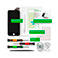 iPhone 7 Plus Reparationskit (display) Hvid - Giga