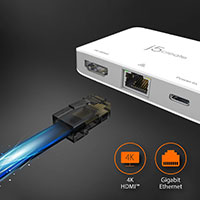j5create JCA351-N Videoadapter (USB-C/HDMI/RJ45)