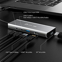 j5create JCD401 USB-C Dock (USB-C/HDMI/USB-A)