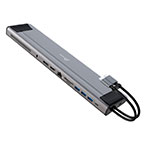 j5create JCD552 USB-C Dock (M.2/USB-C/Kortlser/USB-A/RJ45/HDMI)