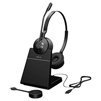 Jabra Engage 55 UC Stereo Headset DECT (USB-A) m/Dock