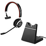 Jabra Evolve 65 SE UC Mono Bluetooth Headset (m/Dock)
