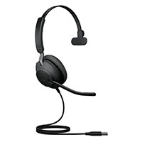 Jabra Evolve2 40 SE On-Ear Mono Headset (USB-A)