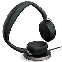 Jabra Evolve2 65 Flex MS Stereo Bluetooth Headset m/Dock (USB-C)