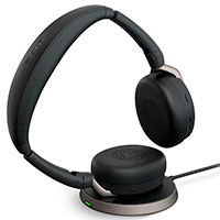 Jabra Evolve2 65 Flex UC Stereo Bluetooth Headset m/Dock (USB-A)