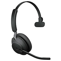 Jabra Evolve2 65 MS Mono Bluetooth Headset m/Dock (USB-A)