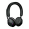 Jabra Evolve2 65 MS Stereo Bluetooth Headset (m/Dock) Sort