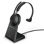 Jabra Evolve2 65 UC Mono Bluetooth Headset m/Dock (USB-C)