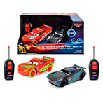 Jada Fjernstyret Disney Cars Glow Racers Lightning & Jackson Biler - 1:32 (4r+)
