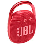 JBL Clip 4 Bluetooth Højttaler - 5W (10 timer) Rød