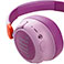 JBL JR 460NC Bluetooth Over-Ear Hovedtelefon m/ANC t/Brn (30 timer) Lyserd