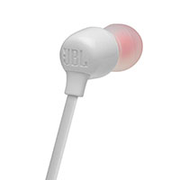 JBL Tune 125BT In-Ear Earbuds (16 timer) Hvid