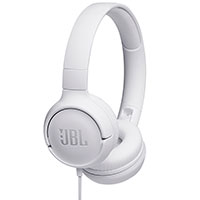 JBL Tune 500 On-Ear Hovedtelefon (3,5mm) Hvid