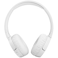 JBL Tune 660NC Bluetooth Over-Ear Hovedtelefon m/ANC (44 timer) Hvid