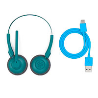 JLab Go Work Pop On-Ear Bluetooth Headset m/Mikrofon (50 timer) Grn