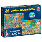 Jumbo Jan van Haasteren Puslespil (2000 brikker) The Music Shop & Holiday Jitters