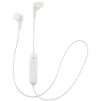 JVC Bluetooth høretelefoner (5 timer) Hvid - HA-FX9BT