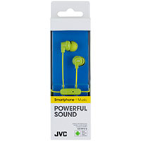 JVC FR15 In-Ear hretelefon (m/mikrofon) Grn