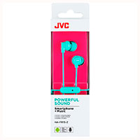 JVC FR15 In-Ear hretelefon (m/mikrofon) Mintbl