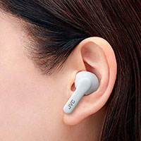 JVC HA-A3T In-Ear Earbuds (22 timer) Hvid
