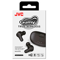 JVC HA-A7T2-B-U Gumy TWS Bluetooth In-Ear Earbuds m/Case (Sort)