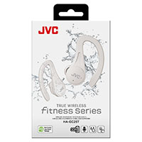 JVC HA-EC25T-W-U Sport Earbuds m/rekrog (30 timer) Hvid