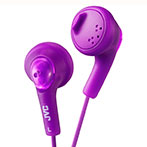 JVC HAF160VEP Gumy Semi In-Ear høretelefon (Bass Boost)Lilla