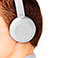 JVC HAS31 On-Ear hovedtelefon (m/mikrofon) Hvid